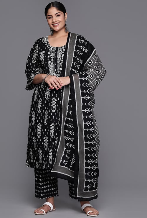 EXTRA LOVE BY LIBAS Women Printed Kurta Set
