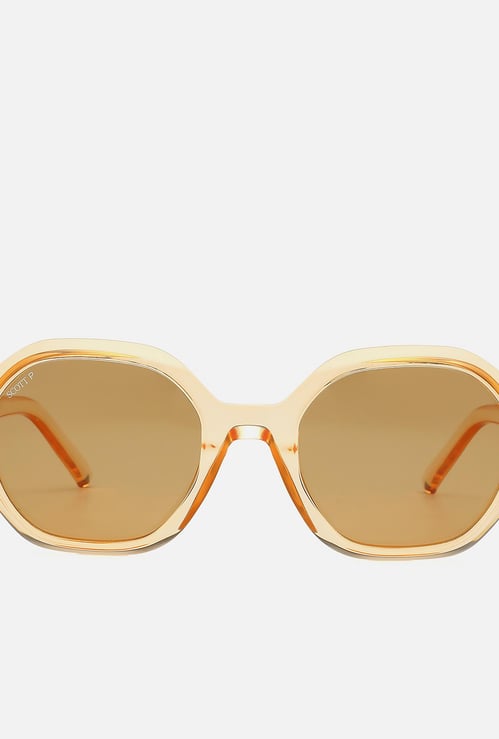 SCOTT Women Polaroid Oval Sunglasses - SC2925PLTESSAC2S