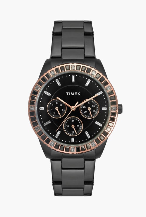 TIMEX Women Embellished Multifunctional Watch - TWEL16803