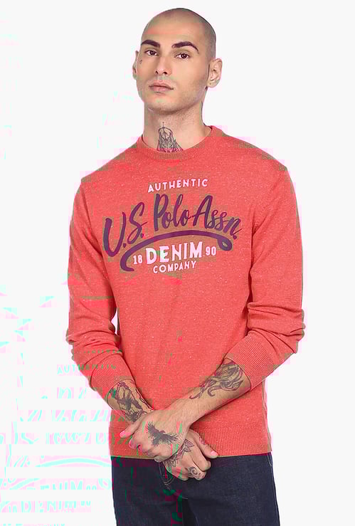 U.S. POLO ASSN. Men Printed Sweater