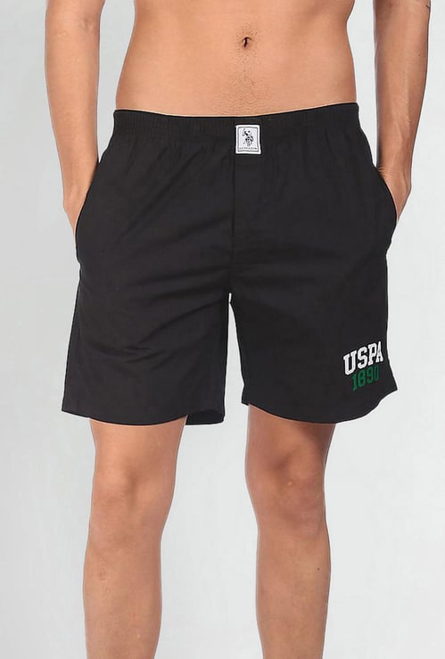 U.S. POLO ASSN. Men Solid Boxers