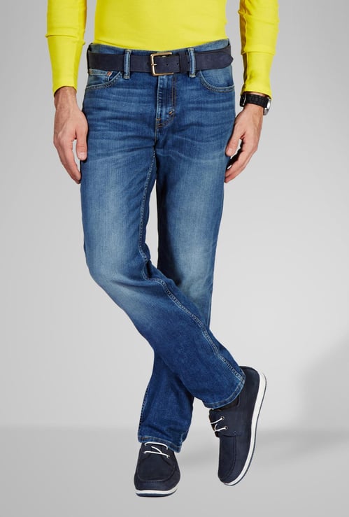 LEVI'S Slim Fit Stone-Washed Jeans