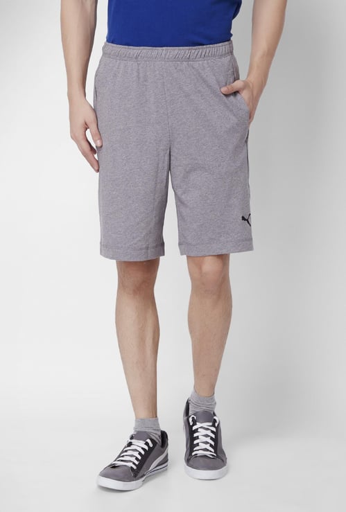 Puma Solid Regular Fit Shorts