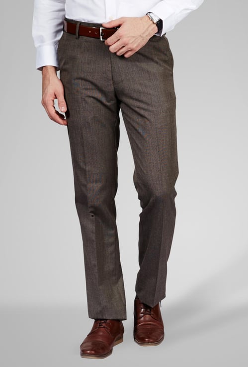 ARROW Formal Flat Front Trousers