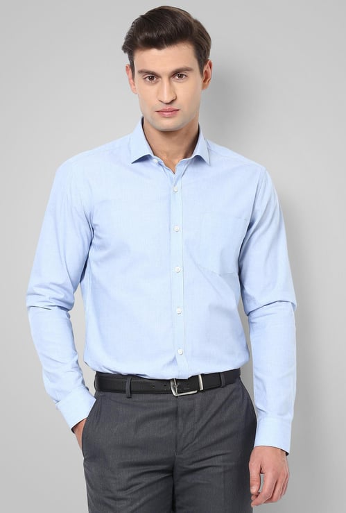 CODE Solid Full Sleeves Shirt