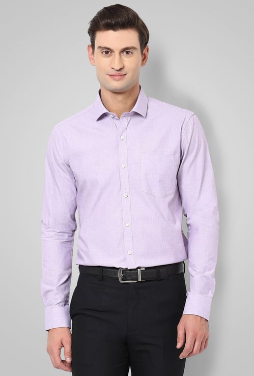CODE Solid Full Sleeves Shirt