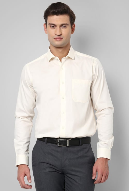 CODE Solid Full Sleeves Shirt