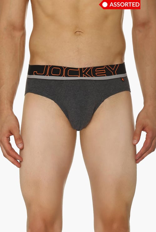 JOCKEY Pop Colour Stretch Briefs - Assorted Colour & Design