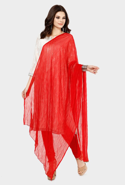 MELANGE Solid Dupatta