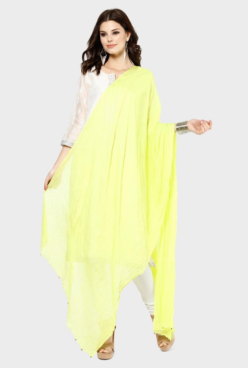 MELANGE Scrunched Dupatta
