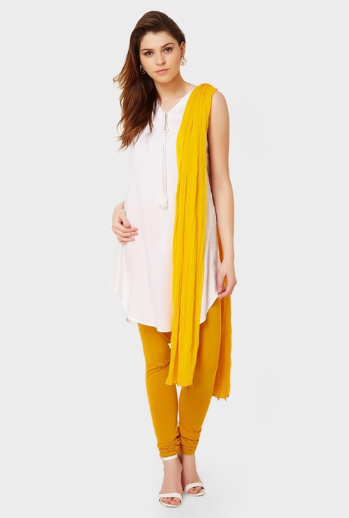 MELANGE Solid Dupatta