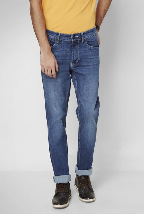 U.S. POLO ASSN. Mid Rise Indigo Washed Denims