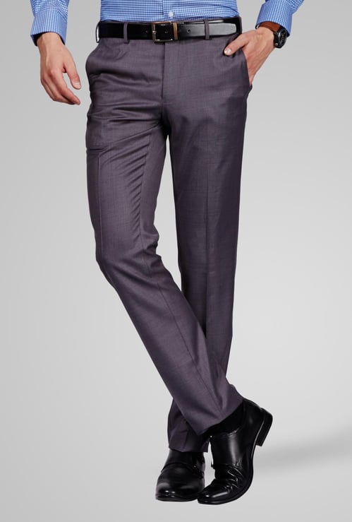 VAN HEUSEN Flat Front  Trousers