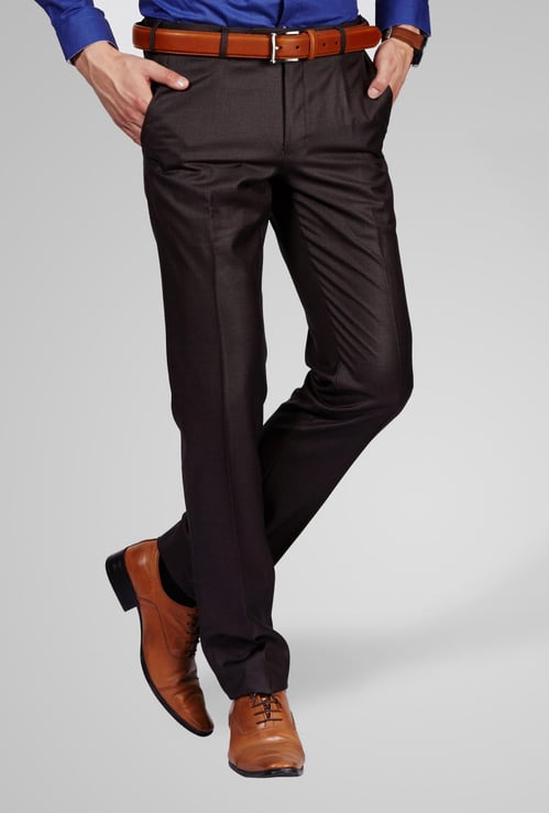 VAN HEUSEN Flat Front  Trousers