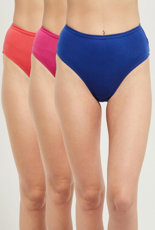 MAX Printed Hipster Panties - Pack of 3