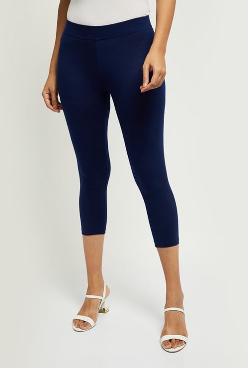 MAX Solid Cropped Leggings