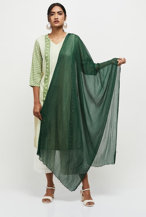 Women Solid Dupatta