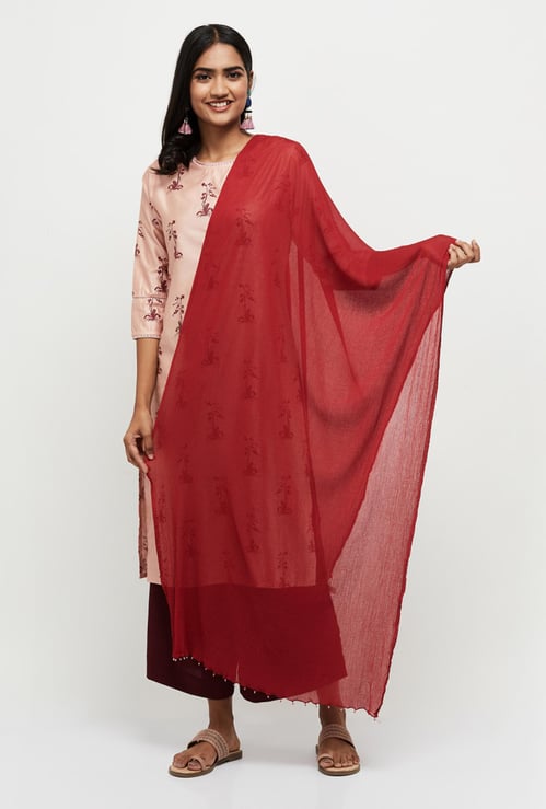 Women Solid Dupatta
