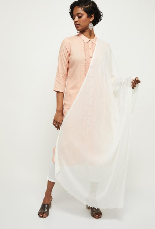 Women Solid Dupatta