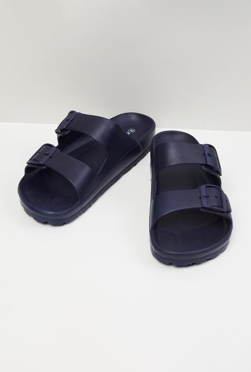 MAX Men Solid Buckle Sliders