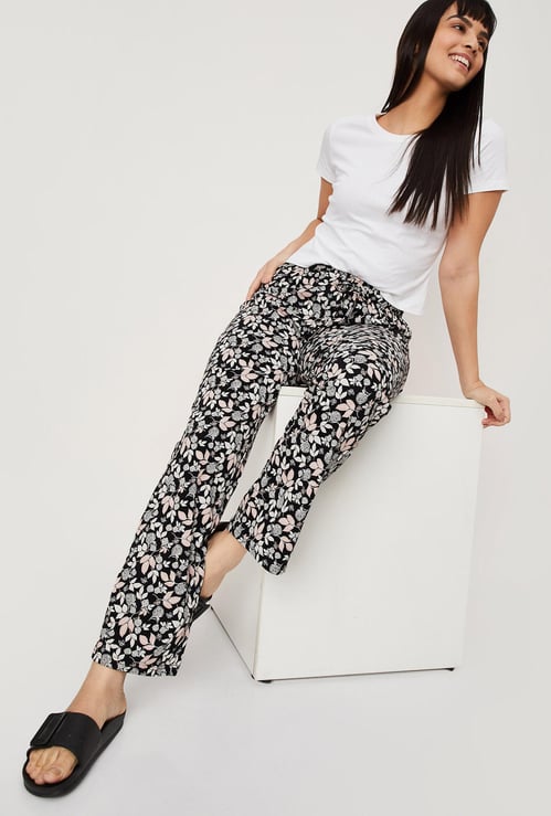 Women Printed Elasticated Pyjamas