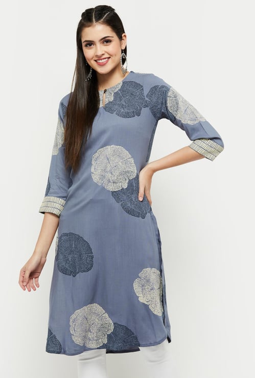 Women Printed Straight Kurta