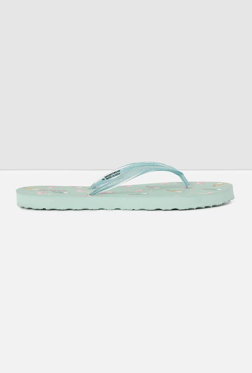 Women Printed Flip Flops 