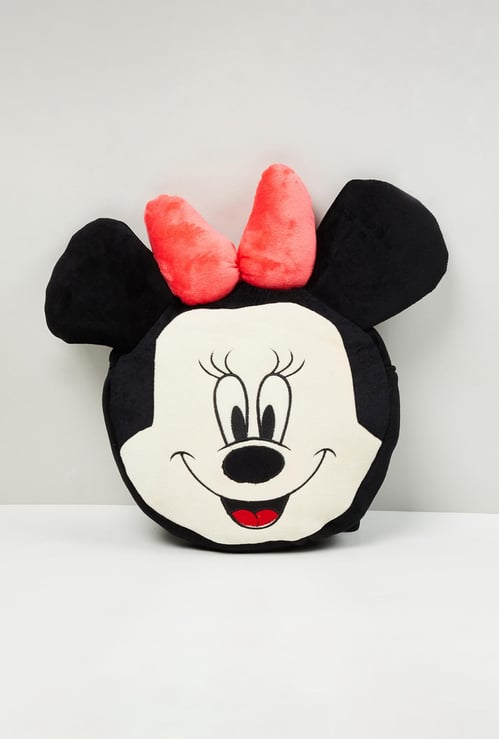 Girls Minnie Mouse Textured Backpack