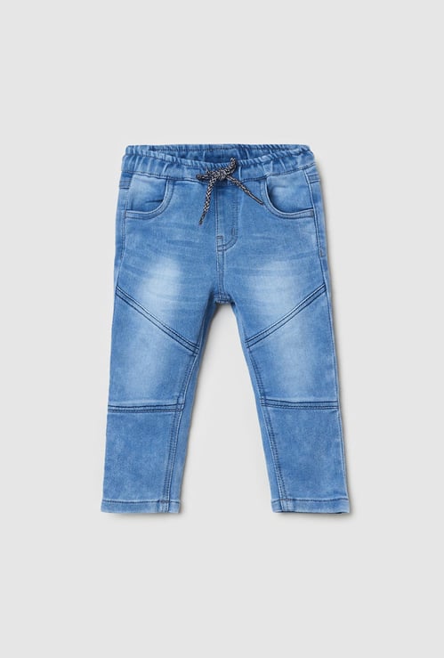 Boys Slim Fit Faded Jeans