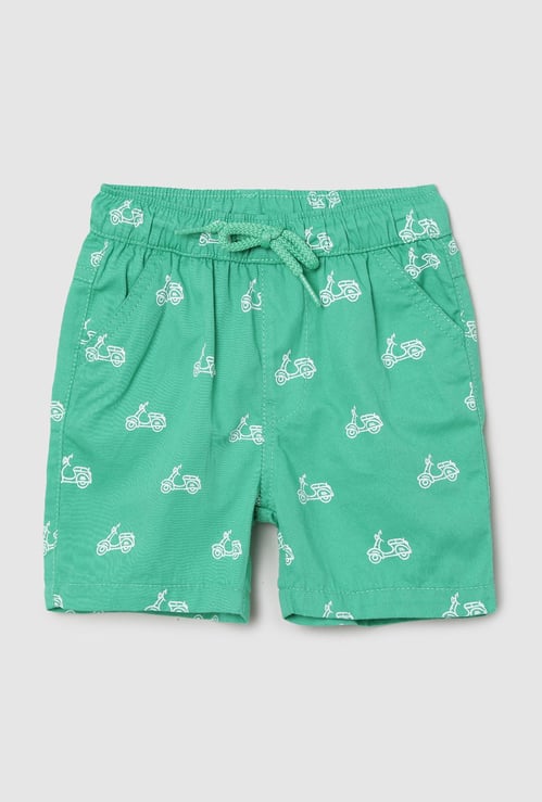 Boys Graphic Printed Elasticated Shorts