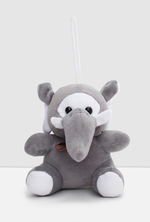 Kids Colourblock Elephant Hanging Soft Toy