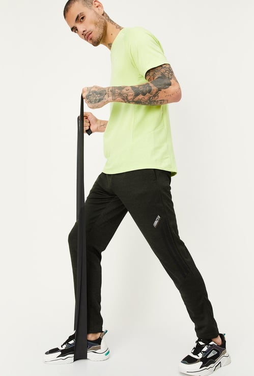 Men Solid Athleisure Joggers