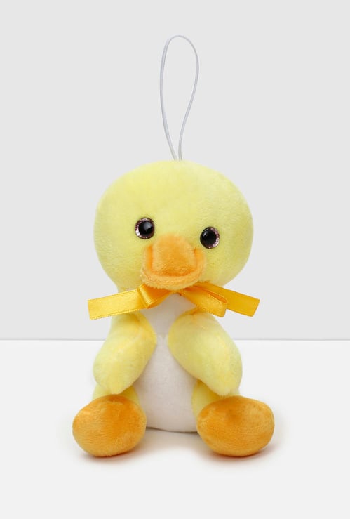 Kids Textured Duck Car Hanging Soft Toy