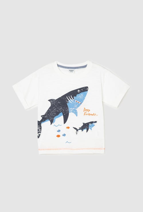 Boys Knit Graphic T-shirt