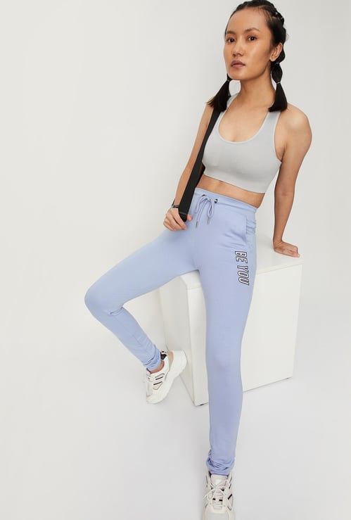 Women Printed Sports Track Pants