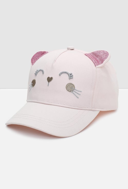 Girls Embroidered Baseball Cap