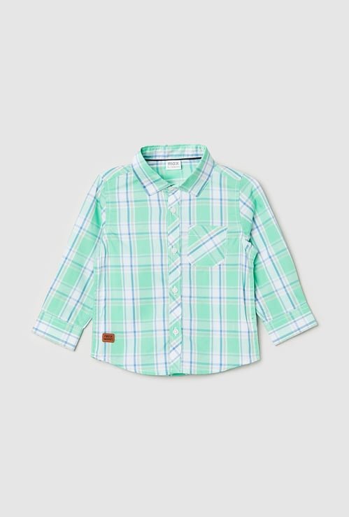 Boys Checked Full Sleeve Shirt