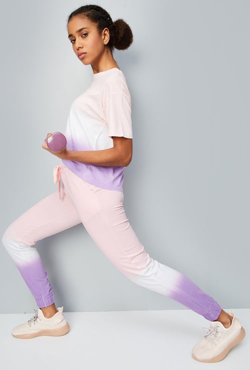 Women Tie & Dye Knit Joggers