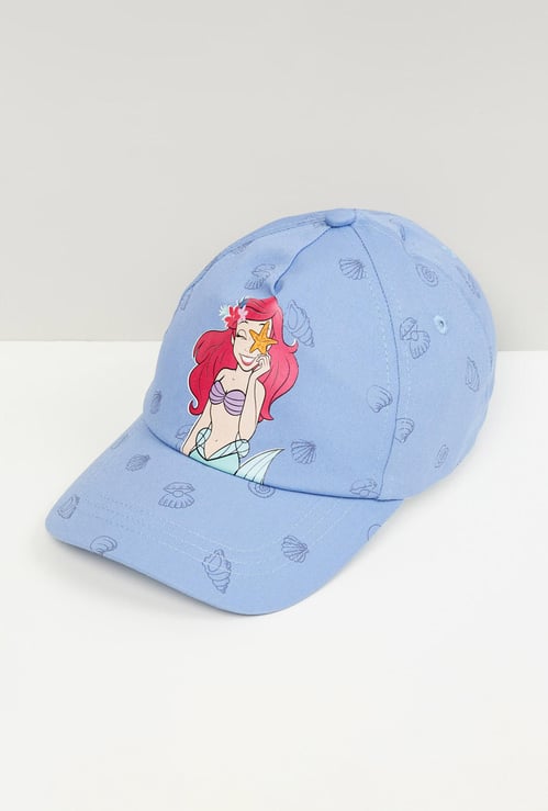 Girls Mermaid Printed Baseball Cap