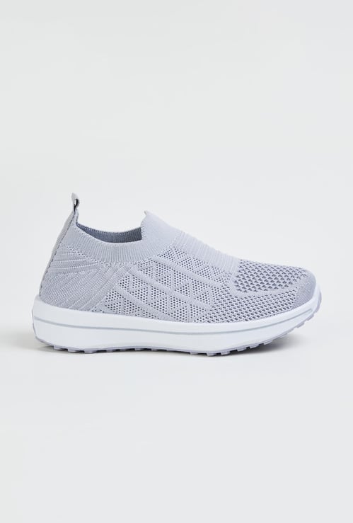 Boys Flyknit Slip-On Sports Shoes