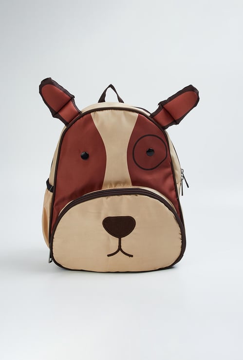 Kids Colourblock Bear Backpack