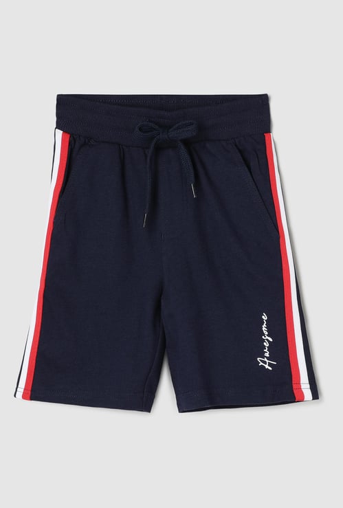 Boys Shorts with Side Taping