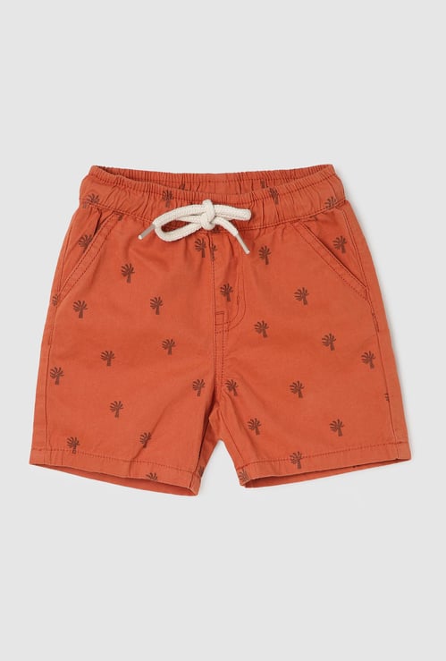 Boys Printed Cotton Shorts