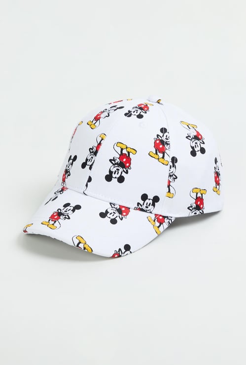 Boys Mickey Mouse Printed Baseball Cap