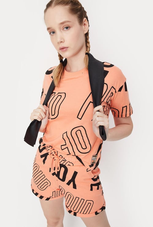 Women Sports Graphic T-shirt
