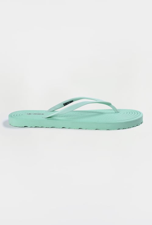 Women Textured Flip Flops
