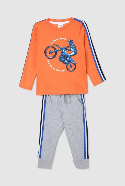 Boys Printed Sleepwear Set