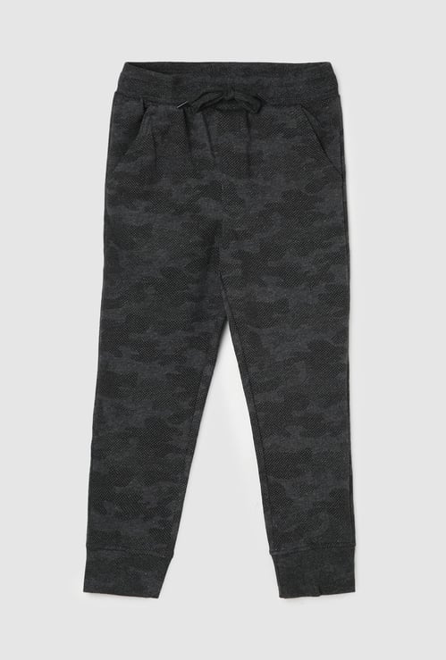 Boys Printed Elasticated Joggers