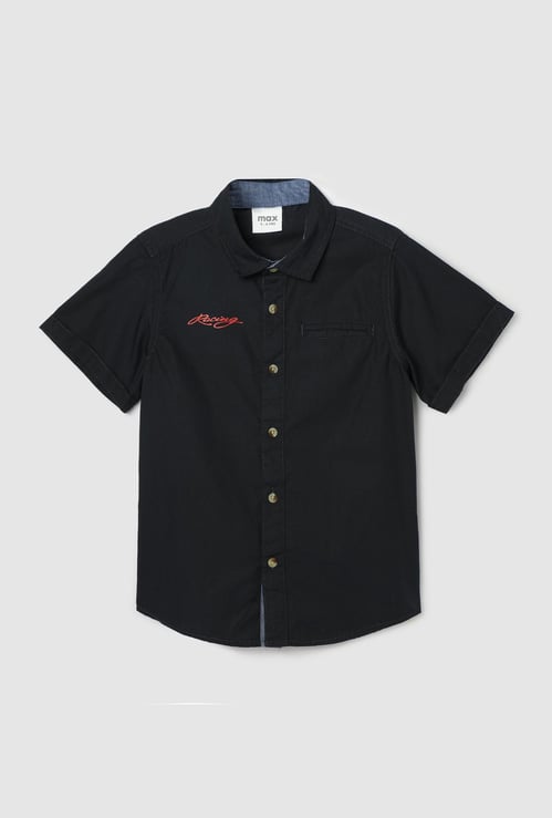 Boys Solid Shirt