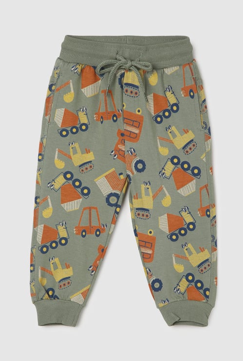 Boys Printed Elasticated Jogger